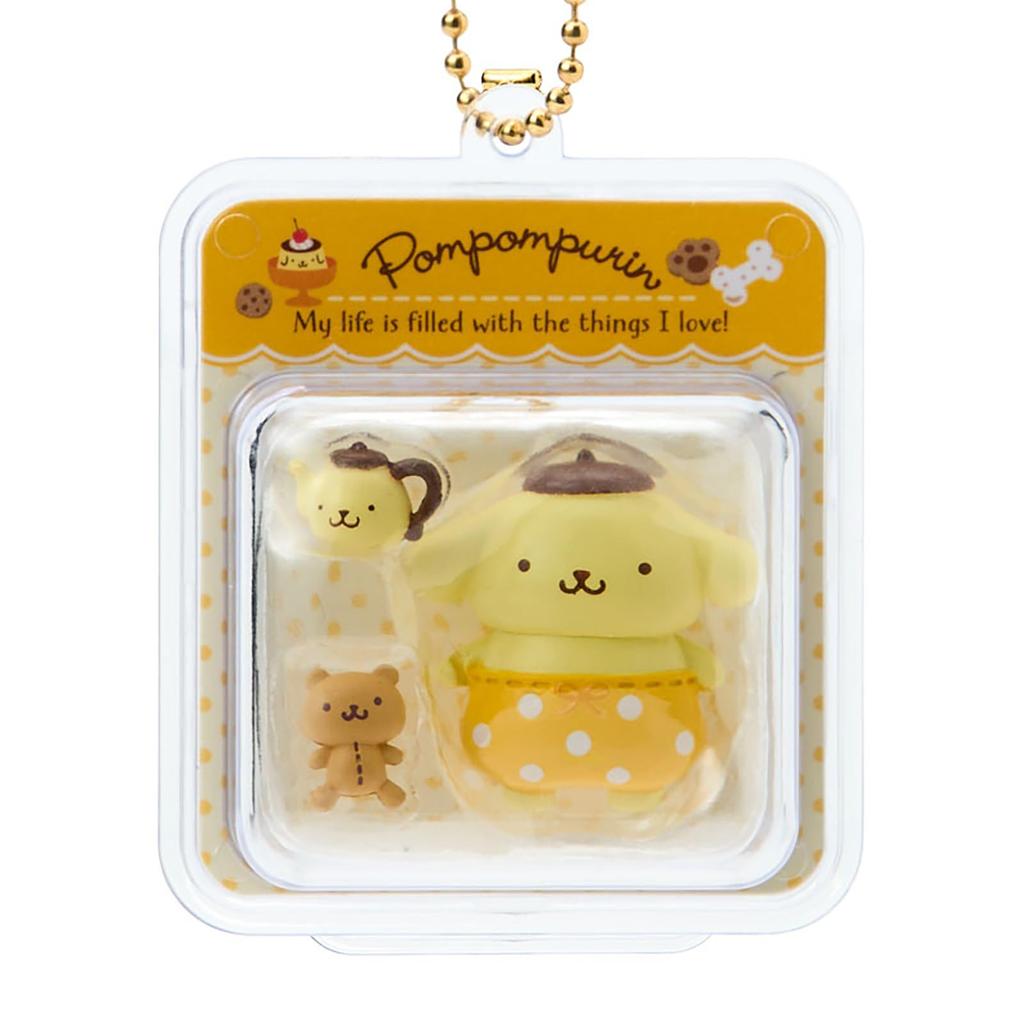 Sanrio Miniature Package Charm Pompompurin AS Paper 059226 (Miniature Toy) PVC, Resin,