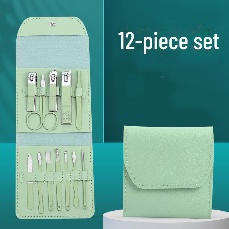 Nail Clipper & Manicure Set with Scissors - Special Imported Home Pedicure Tools