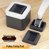 Swivel Chair Wheel Rubber Shock Absorber & Anti-Slip Protective Cover Set