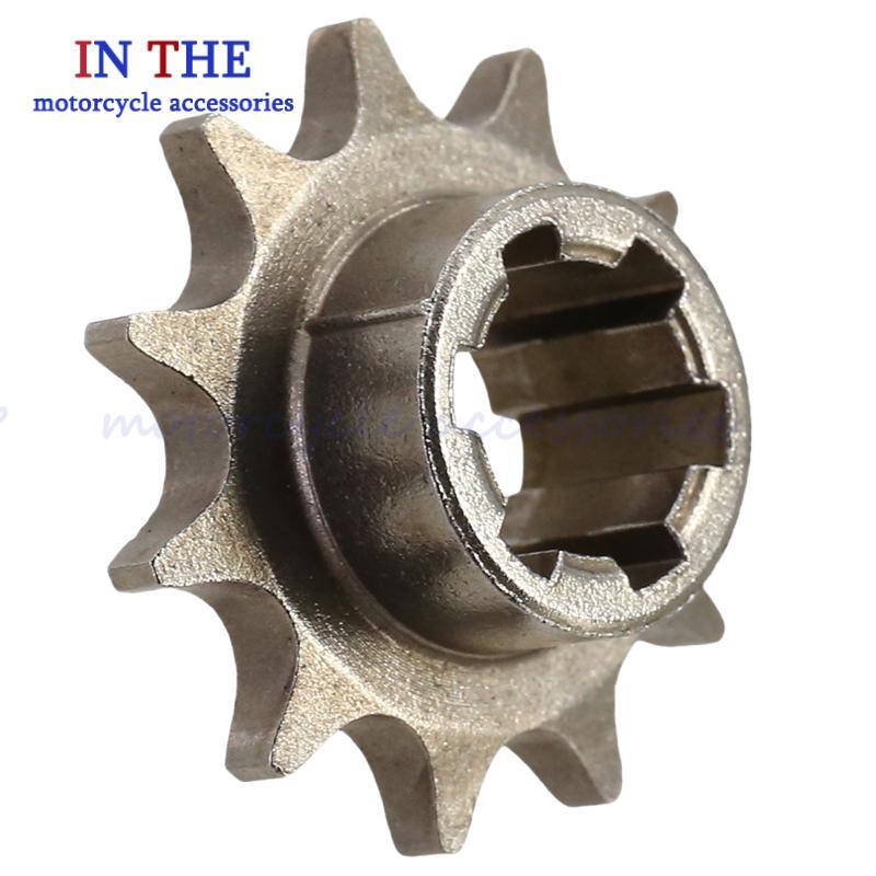 Motorcycle T8F engine sprocket 11T 13T 17T 20T gear motor sprocket for pit mud mini bicycle lightweight motorcycle parts