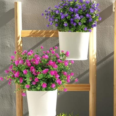 2 Stück künstliche Blumen, langlebige, lebendige, realistische Kunstpflanzen für die Dekoration von Haus, Garten und Außenbereich