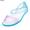 Jelly Shoes Women Sandals Clear Shoes Transparent Shoes Peep Toe Sandals Beach Shoes