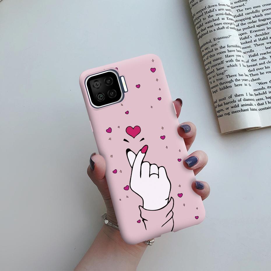 For OPPO Reno 4 Lite Case For OPPO Reno 4 Lite A73 A93 A 93 73 F17 F 17 Pro F17Pro Phone Case Soft TPU silicone Back Cover Funda
