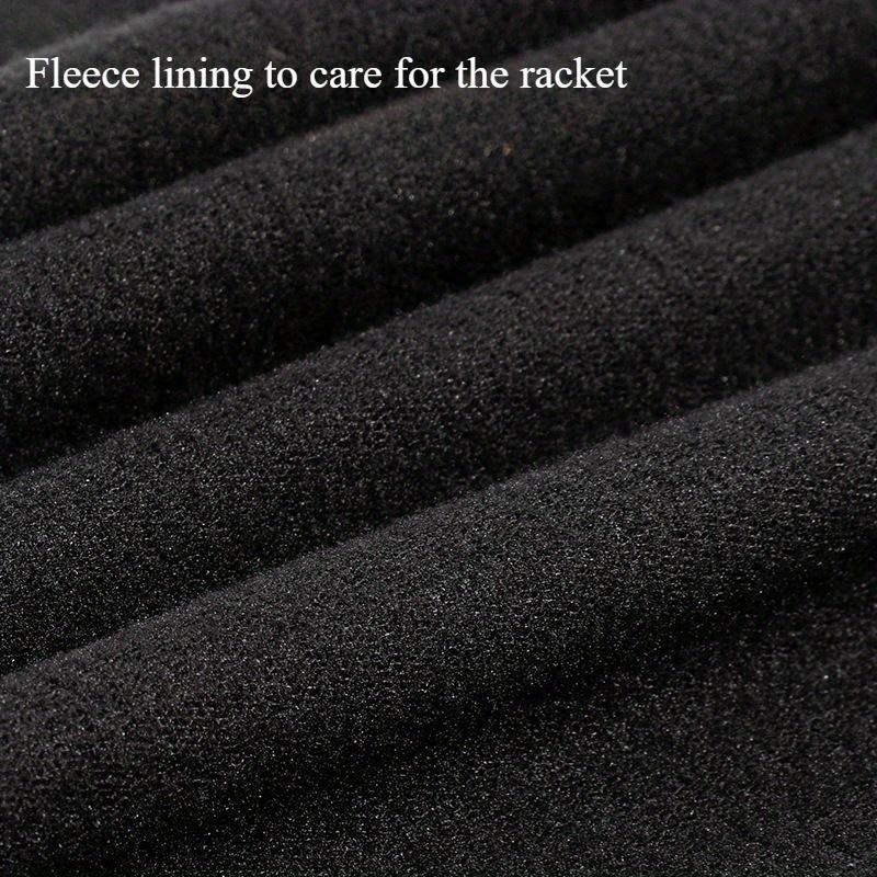 1Pc Thickened Padded Badminton Racket Bag with Shoulder Strap for 2 Racquets