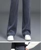 Women's High-Waisted Velvet Chenille Harem Sweatpants - Slim, Warm, Casual, Autumn/Winter