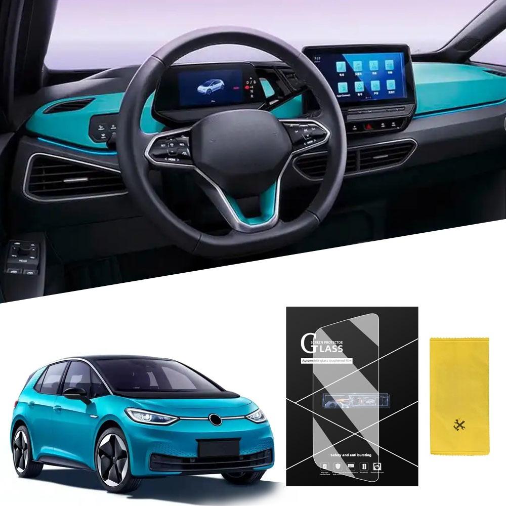 For Volkswagen VW ID3 ID.3 ID.4 ID.Cockpit 2020-2025 Instrument Screen Film Tempered Glasses Film Dashboard Protector Membrane