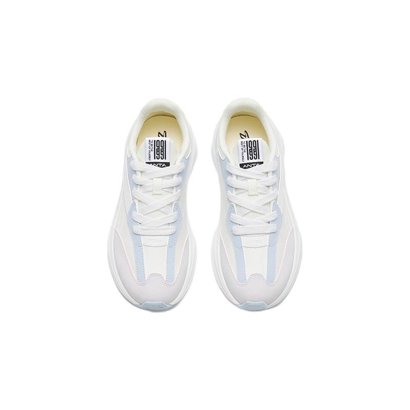 Anta Trendy Fashion Shock Absorbing Lightweight Durable Non-Slip Sports Casual Shoes Kids Sneakers Blue White 322248889-3
