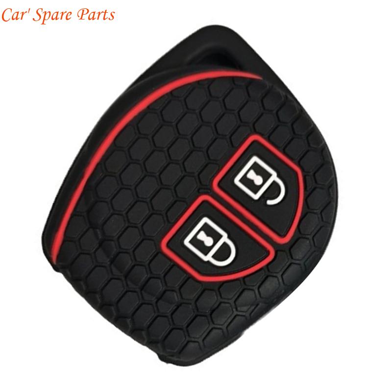 Y4UA Silicone Keyless Entry Remote Control Keys Cover Case Protector Replacements Auto Remote Case 2 Buttons