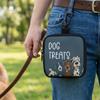 Waterproof Dog Treat Pouch Transparent Window Dog Care Bag Portable Pet Snack Bag  Travel