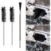 Spazzola Pulitore Carbonio Valvole di Aspirazione - Kit 3 Pezzi Pulizia Vano Motore Nylon Kit Strumenti Pulizia Trapano Carburatore per Depositi Carbonio Carburatore Camera di Combustione Auto
