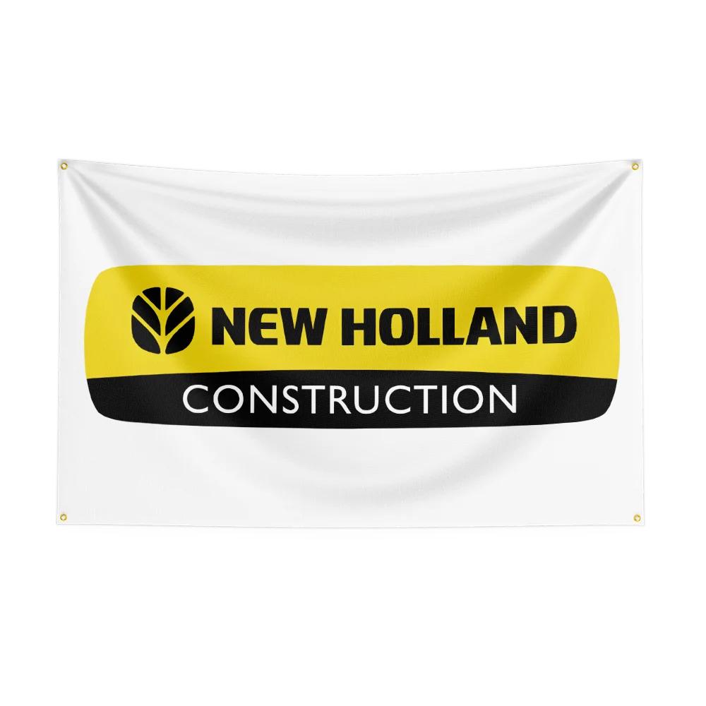 35ft NNew Holland NHAGs Tractors Flag Polyester Digital Printed Tool Tapestry Banner Curtain For Decor Agriculture