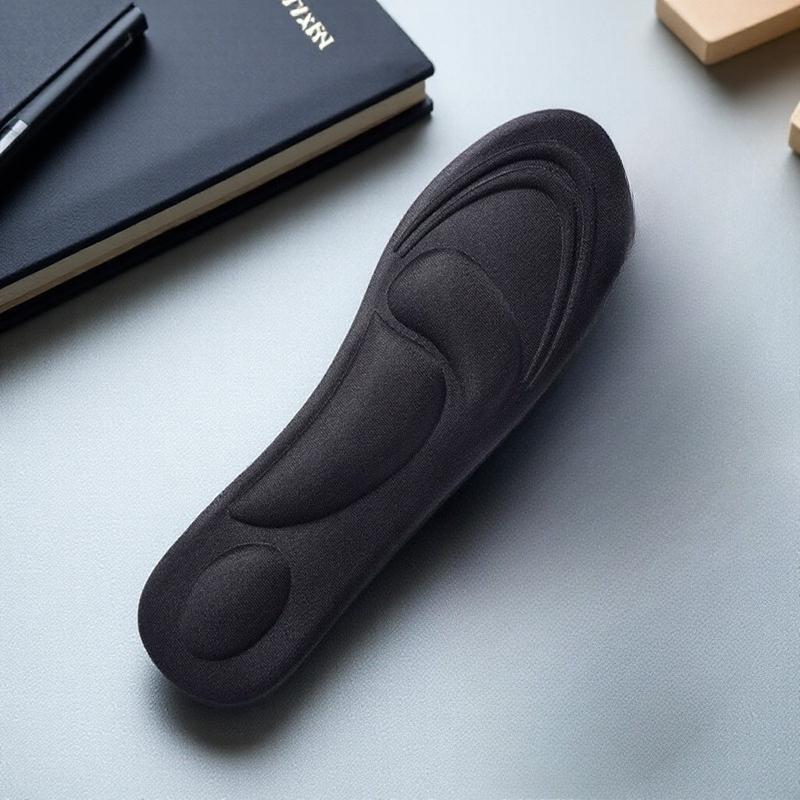 Plantar Fasciitis Insoles Memory Foam Arch Support Cushions for Foot Pain Relief Heel Metatarsal Support Shoe Inserts 1 Pair