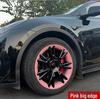 19-24 Tesla Model Y Cybertruck Style 19-Zoll Radkappen: Vollständige Abdeckung, Kratzfestes Dekor.