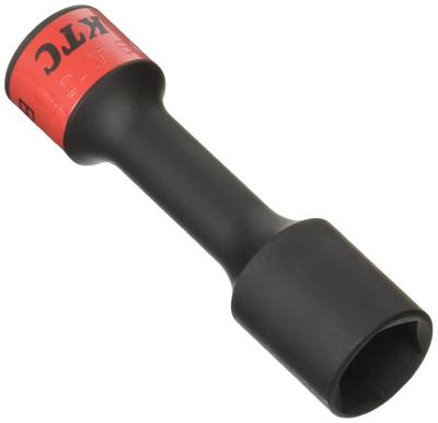 Kyoto Tool Wheel Nut Socket for Impact Thin (KTC) Wrench, 12.7 Sq., Long, Wall, BP49-19