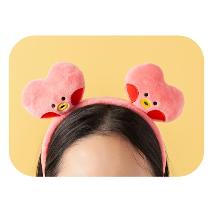 BT21 ოფიციალური მინი თოჯინის თავსაბანდი თმის ზოლი ავთენტური