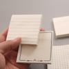 Creative Reusable Lined Sticky Notes for Students