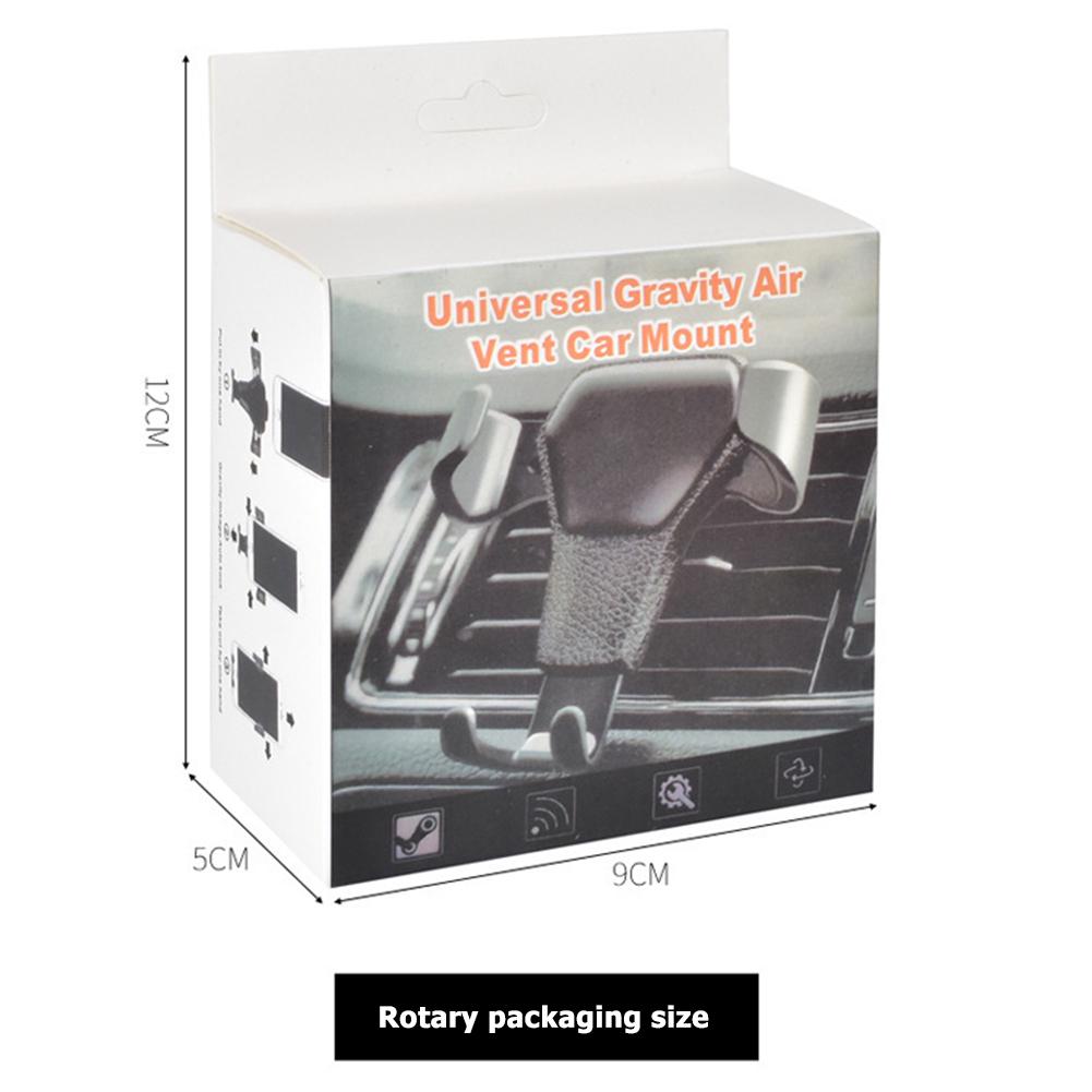Universal Gravity Car Phone Holder Support No Magnetic Air Vent GPS Clip Mount