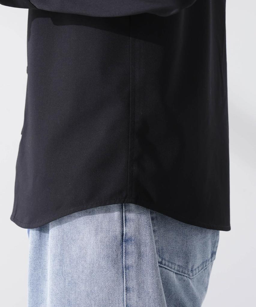 Nano Universe Standard Regular Collar Long Sleeve Size Shirt, Men's, XL, 030, White, 672-5120202