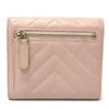 CHANEL V-Stitch Chevron CompactWallet Wallet Trifold wallet Lambskin Leather
