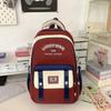 Schoolbag cute college style backpack male junior high school student schoolbag female large capacity laptop bag Korean version tide
