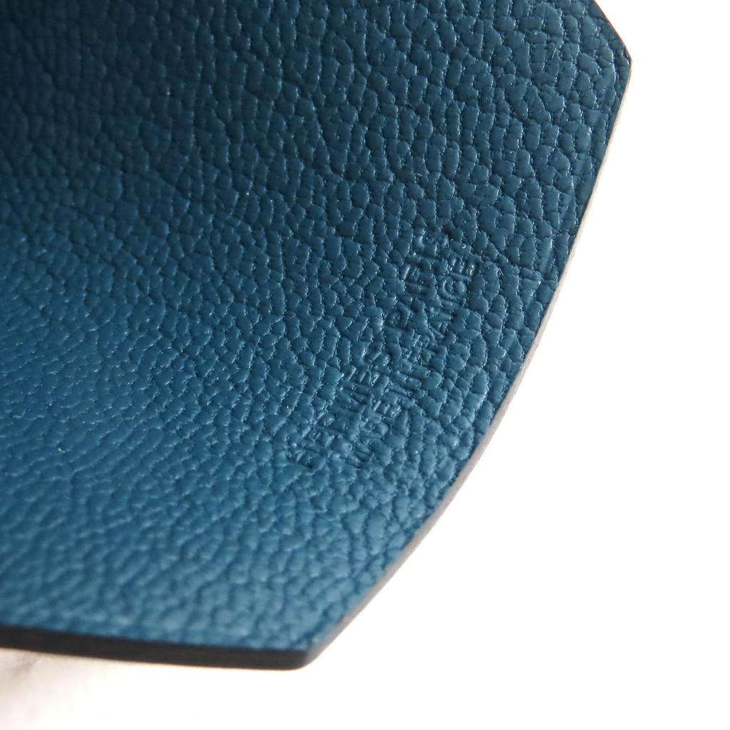 Pristine HERMES Bag charm Years Gift Key Clochette Navy system leather Women Used