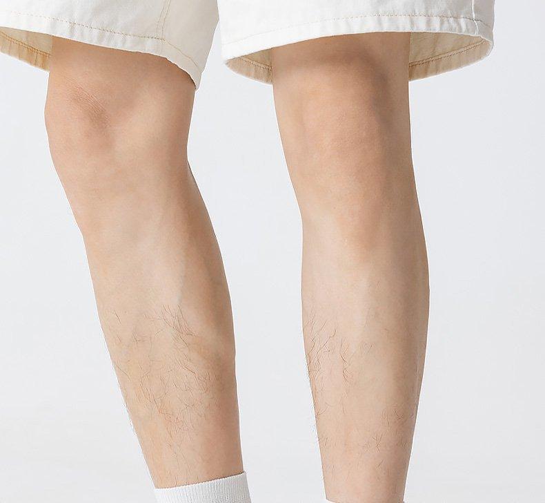 3 Pairs of Men's Mid-Calf Socks - Anti-Cracking Heel, All-Season, Khmer 5A Antibacterial & Odor-Proof Casual Socks