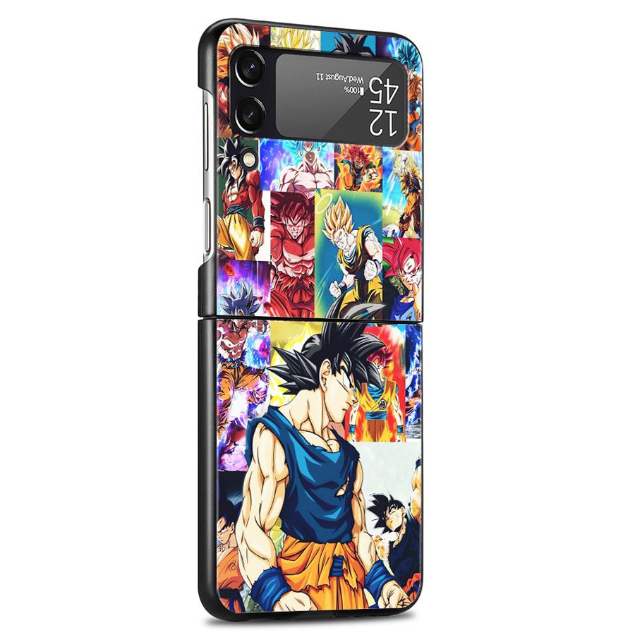 Phone Case for Samsung Galaxy Z Flip 5 Z Flip 6 Z Flip 7 Z Flip Z Flip 4 Z Flip 3 Back Cover Dragons Balls