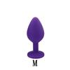 3Pcs/Set Safe Butt Plug With Crystal Detachable Jewelry Anal Plug Vagina Clitoris Vibrator Sex Toy