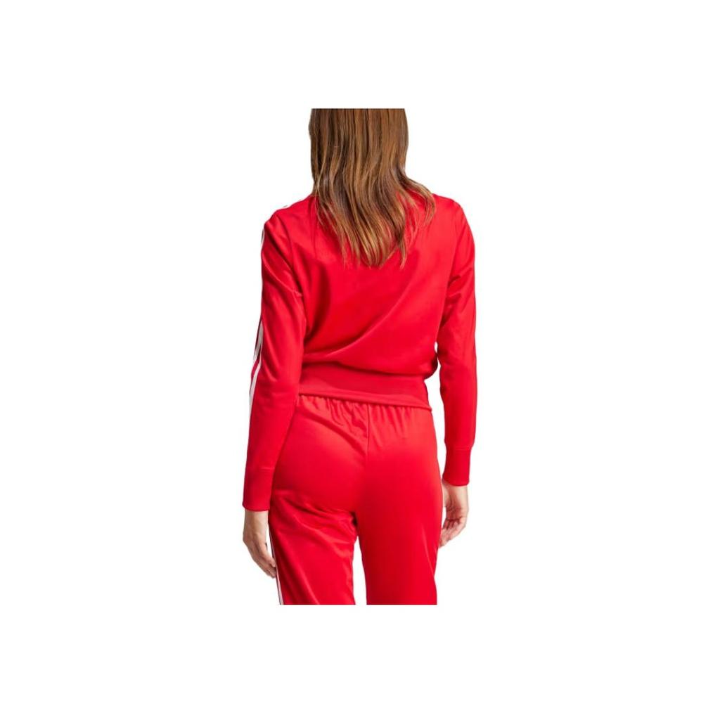 adidas Damen Adicolor Classics Firebird Trainingsjacke Better Scarlet Damen Streetwear IR8079