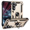 For Samsung Galaxy S25 FE Case PC+TPU Phone Cover with Kickstand