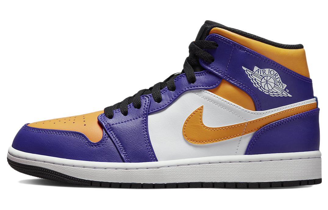 Air Jordan 1 Mid  Lakers Purple  DQ8426-517 42