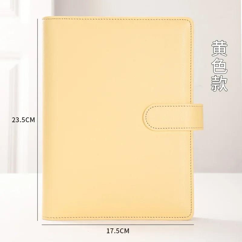 A5 Kpop fotoalbum s 20 stránkami, sběratelské album 4 kapsy na karty s 80 sloty na karty, kryt z PU kůže, organizace karet