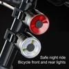 Bike Tail Light 3 Models Waterproof LED Cycling Bicycle Rear Warning Lamp