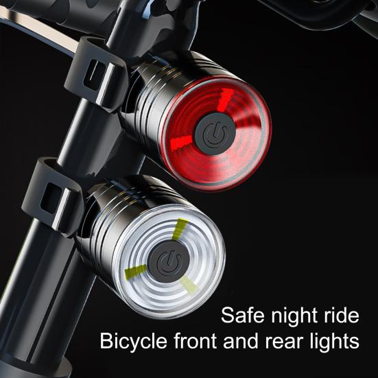 Bike Tail Light 3 Models Waterproof LED Cycling Bicycle Rear Warning Lamp