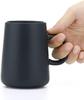 Tazza da Tè in Ceramica da 450ML Tazze Extra Grandi Tazze da Caffè Ampie in Ceramica Monocolore Opache Tazza da Caffè Grande Tazza da Tè Con Cucchiaino