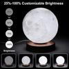 Traurige Lampe, Hiloshine UV-freie 10000 Lux Lichttherapielampe, Tageslichtlampe mit 3 Farbtemperaturen, Anzeige