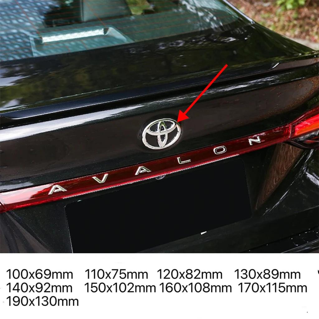 1Pc Front Head Grill Hood Bonnet Emblem Rear Tail Bumper Trunk Badge ABS Car Logo 3D For Toyota Car series Corolla Camry RAV4