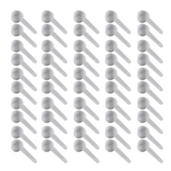 Precision Measuring Spoons Set Stackable Plastic Scoops for Coffee Pet Food Baking Spices Multi-Size Dry Ingredient Measuring Tools