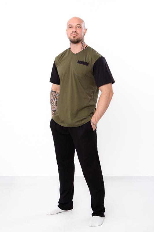 Men’s Pajama Set – 100% Cotton Comfort & Relaxed Fit, Any Season, 8094-001 HC