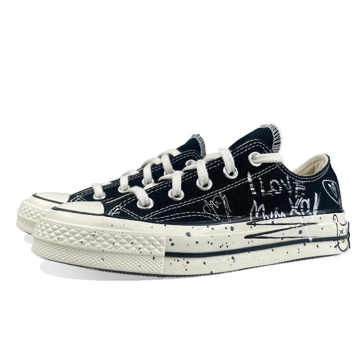 Converse 1970s All Star Slip Resistant Abrasion Resistant Slip Resistant Abrasion Resistant Low top Canvas Shoes Unisex 162058C(Team76-)