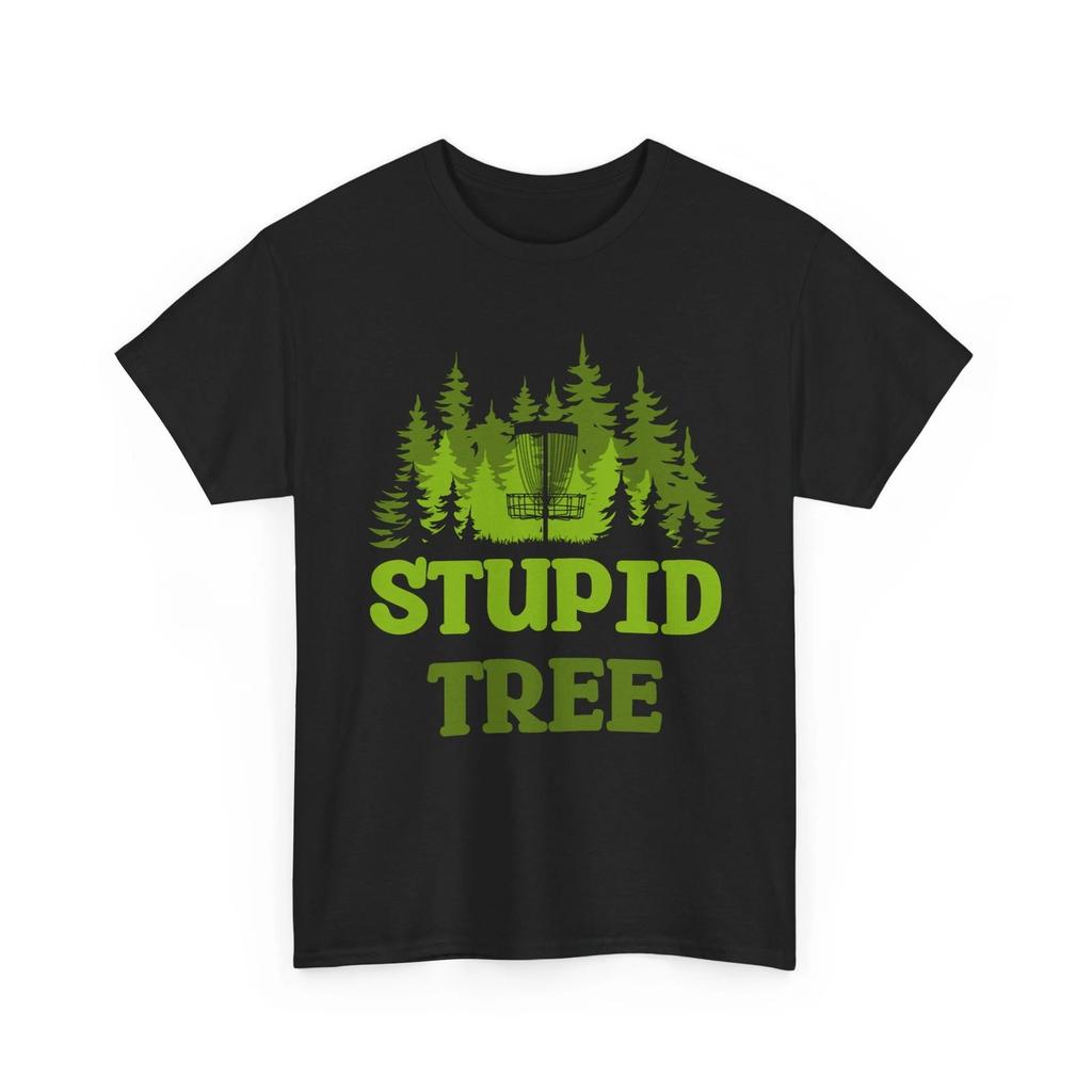 Disc Golf Stupid Tree Shirt, Disc Golfing Sports Lovers Women Men Shirt