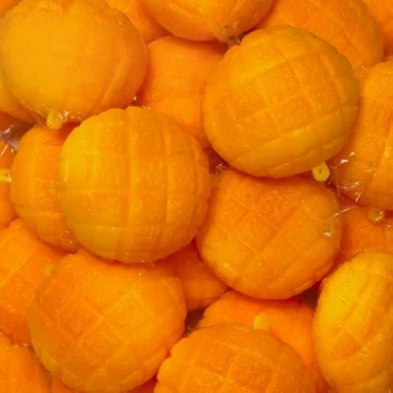 Sensory Squeeze Stress Ball Pineapple Bun Food Shaped Moldable Soft Squishy Toy Non-toxic for Kids Adults Travel Stress Relief ONESIZE
