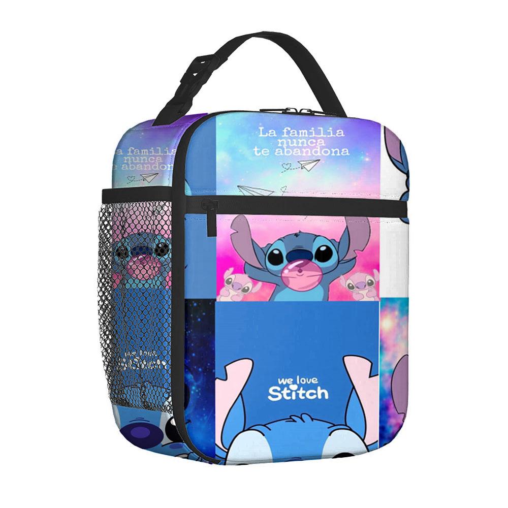 Qi Portable Lunch Bag Primary And Secondary School Students Full Printed Meal Bag Ice Bag Picnic Ice Bag