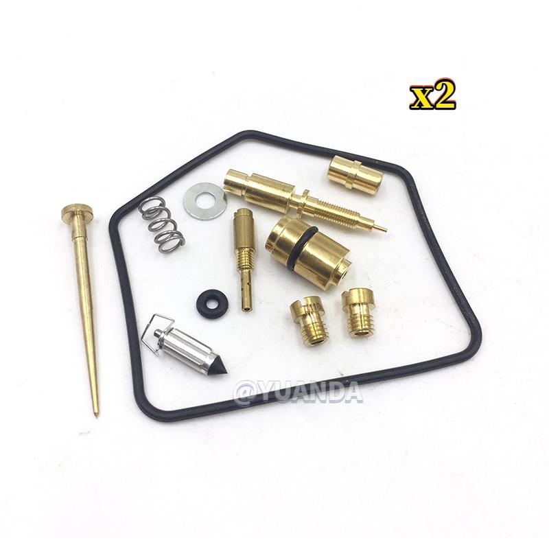 Carburetor Carb Repair Rebuild Kit - Set of 2 - Honda CB360 CJ360T CL360 Jets Gaskets