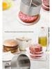 Stainless Steel Hamburger Patty Press-Type Mold Manual Kitchen Tool
