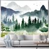 Apdidl Forest Mountain Wall Tapestry for Bedroom Nature Scenery Tapestries