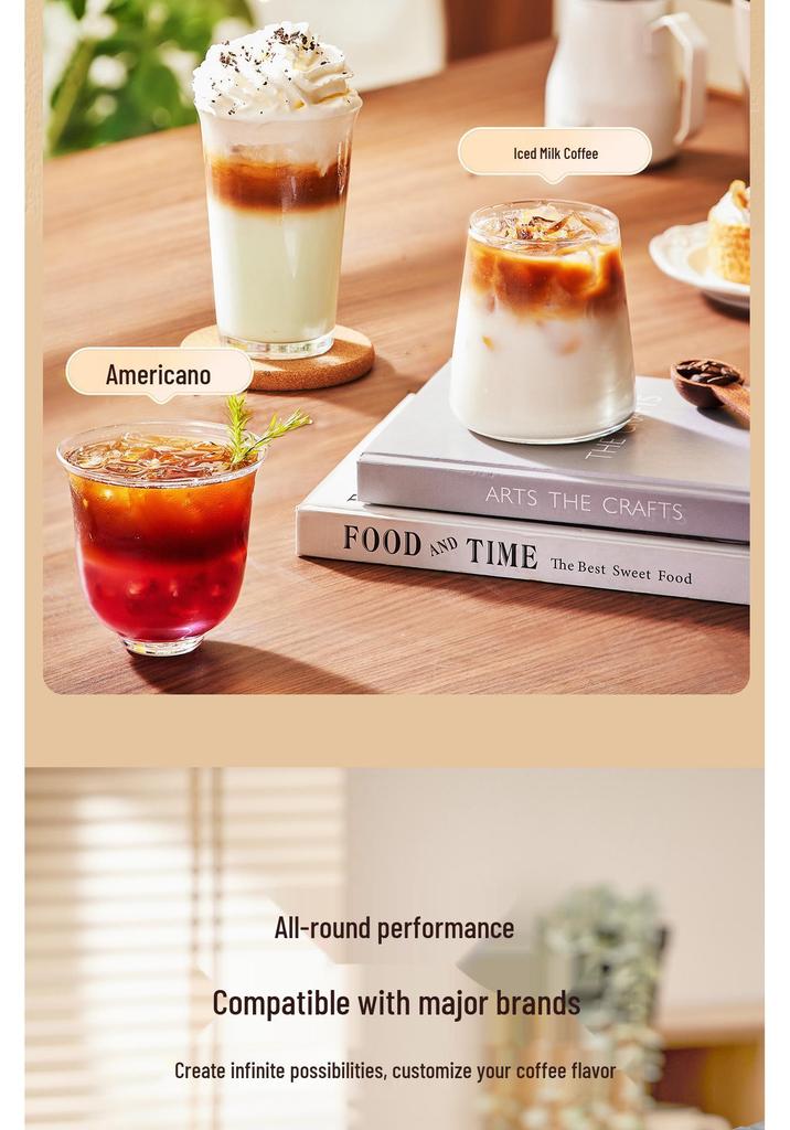 CAFELFFE Portable Capsule Coffee Machine for Home, Office, and Commercial Use