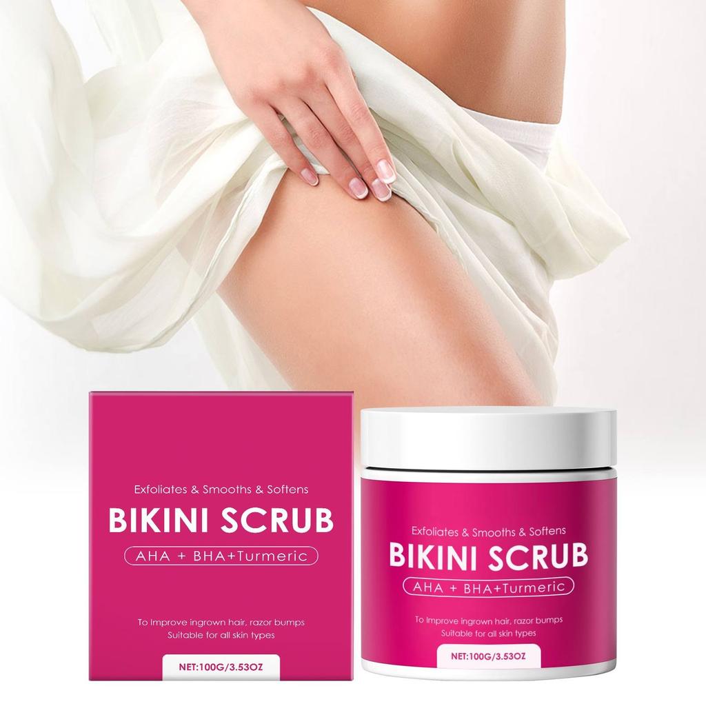 Exfoliating Scrub, For Bikini Areas, Moisturizing Scrub, Smooth And Rejuvenating Scrub, Body Scrub