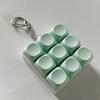 Keyboard Key Fidget Reliver Stress Toys Colorful Keychain Keycap Antistress Toys Adult Children Finger Button Toy Kids Game Gift