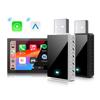 LEXXSON 2 In 1 Mini Carplay Wireless Adapter Seamless Integration Android Auto For Apple USB Type-C Dongle In Universal Car